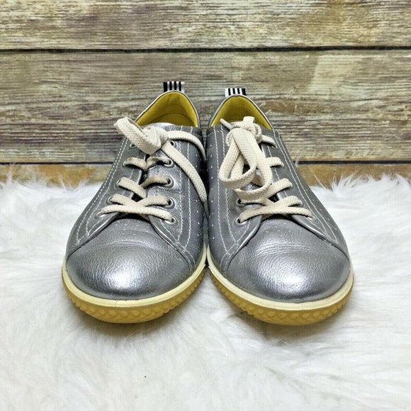 ecco metallic sneakers